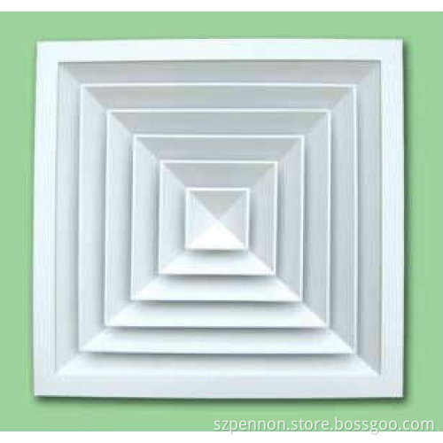 square air diffusern